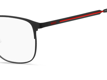 Premium Men Hugo Eyeglasses: HG 1155 - Matte Black - SpecSMART Eye Clinic (Zoom View)